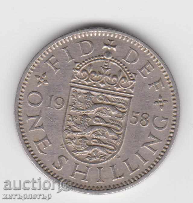 1 Shilling 1958 Marea Britanie