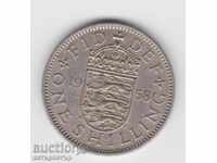 1 Shilling 1958 United Kingdom