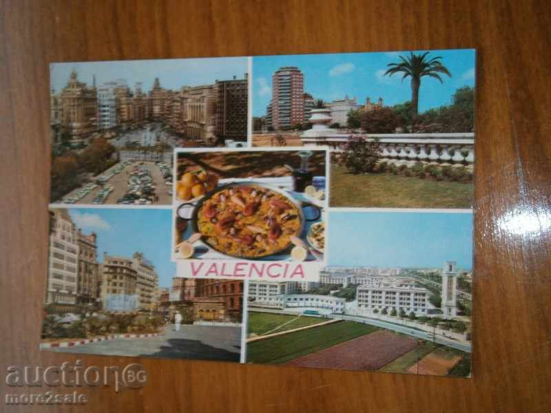 Card VALENCIA - VALENCIA - SPAIN - 70 YEARS / 2 /