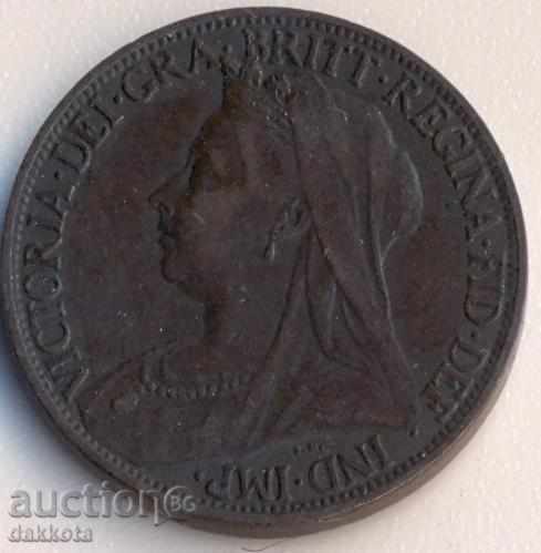 Ηνωμένο Βασίλειο φαρθίνγκ 1901 Βικτώρια με τιμή 12.00 BGN | € 6.14