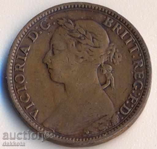 Великобритания фартинг 1886 година Виктория с цена 3.70 лв. | € 1.89 Великобритания фартинг 1886 година Виктория с цена 3.70 лв. | € 1.89