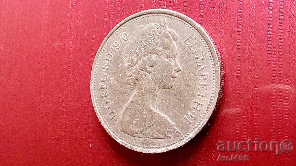 Licitație 10 PENCE NOI 1970