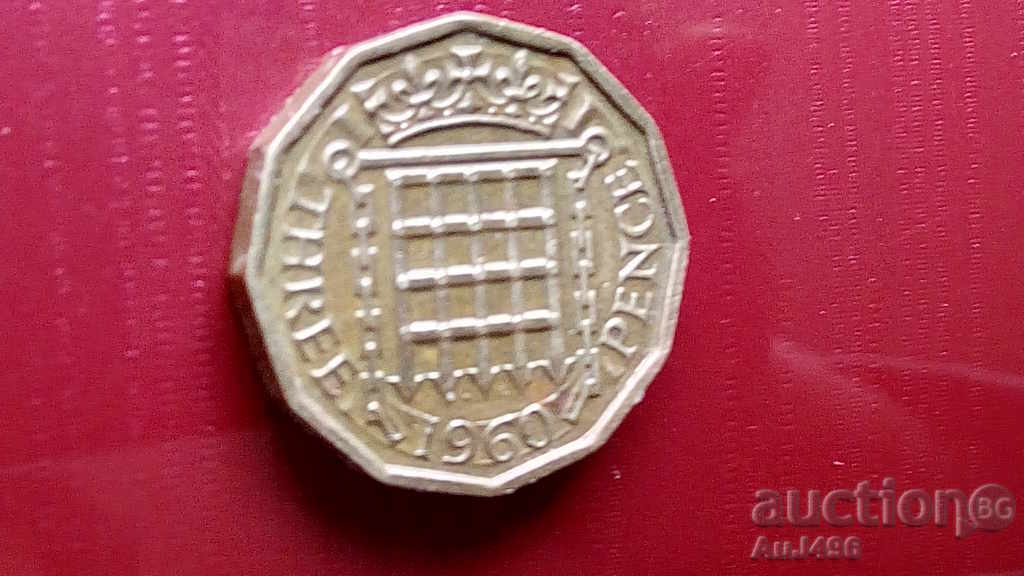 THREE PENCE 1960 - 6 THREE PENCE 1960 - 6