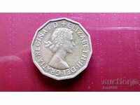 THREE PENCE 1960