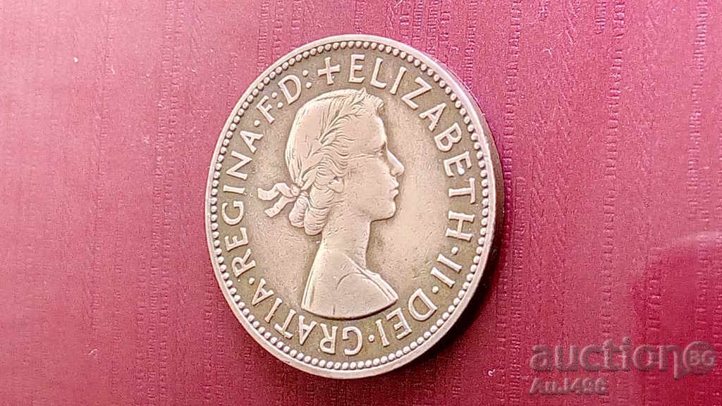Auction HALF PENNY 1957 Auction HALF PENNY 1957