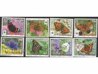 Чисти марки WWF Фауна Пеперуди 2011 от Остров Ман