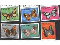 mărcile curate Fauna Insecte Fluturi 1968 de Pamnama