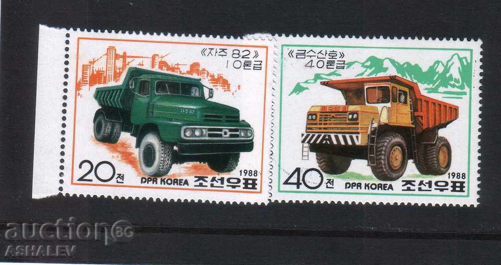 North Korea 1988 Transport-Trucks 2m-clean