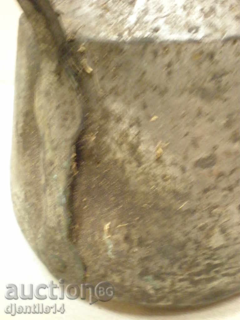 Copper pot - old - 7