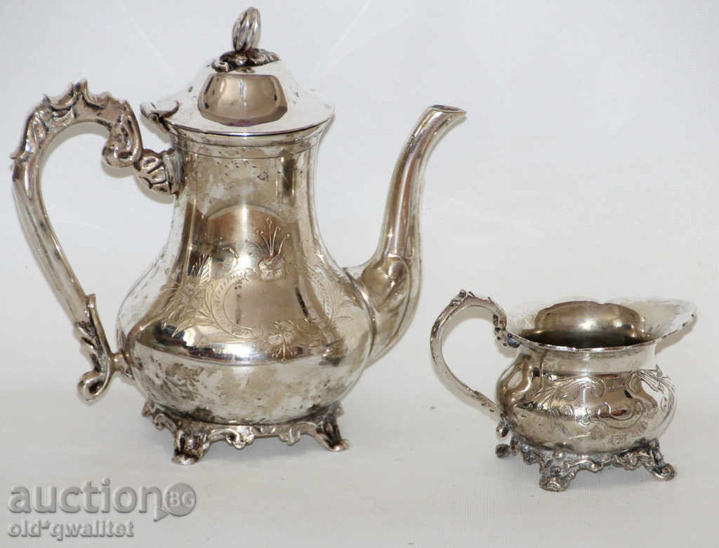 Auction KNIGHT WITH HORSES, GRAVERS AND ORNAMENTS - EPNS, England Auction KNIGHT WITH HORSES, GRAVERS AND ORNAMENTS - EPNS, England