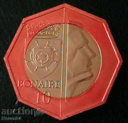 10 dollars 2014 (du Dion Batton), Bonner with price 21.95 BGN | € 11.22