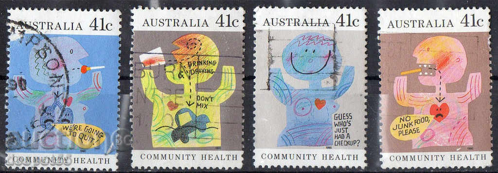 1990. Австралия. Обществено здраве.