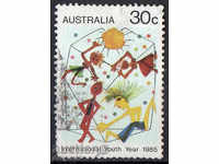 1985 Australia. Anul Internațional al Tineretului.