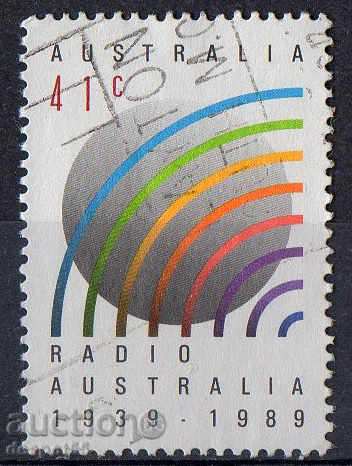 1989. Australia. 50 years Radio Australia.