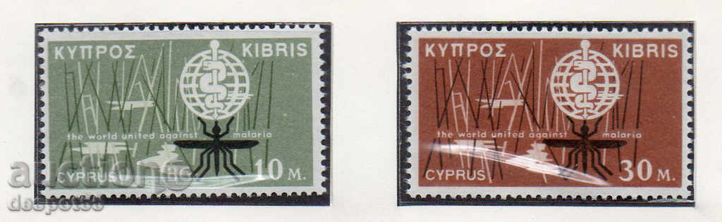 1962. Cipru. Lupta împotriva malariei.