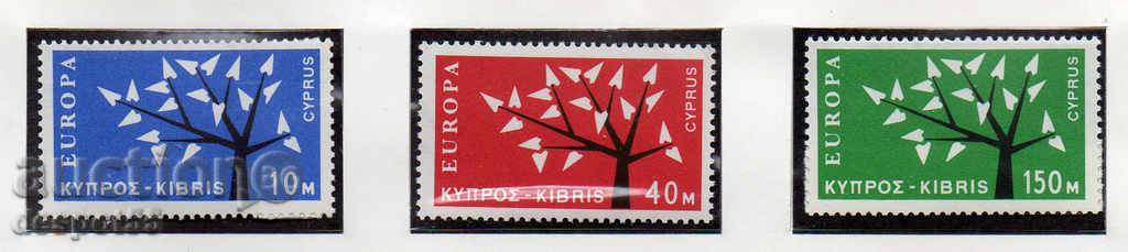 1963. Кипър. Европа 1962.
