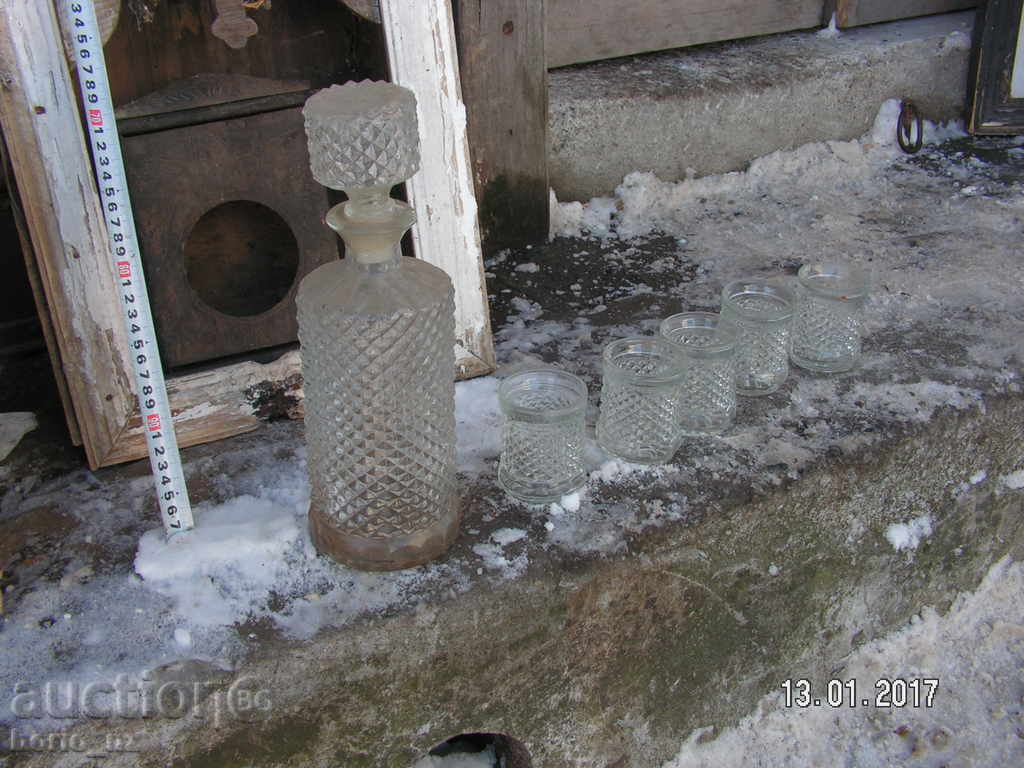 Δημοπρασία 7292. STAR SERVICE καράφα της συστοιχίας GLASS GLASS