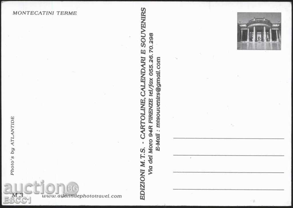 Postcard Montecatini Thermi Views from Italy with price 1.50 BGN | € 0.77 Postcard Montecatini Thermi Views from Italy with price 1.50 BGN | € 0.77
