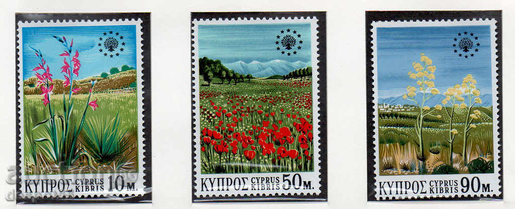1970. Кипър. Европейска година за съхраняване на природата.