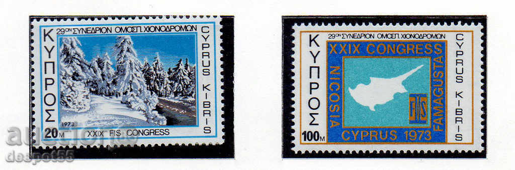 1973. Cyprus.29th Congress of the International Ski Federation
