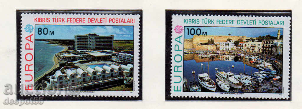 1977. Кипър - Турски. Европа.