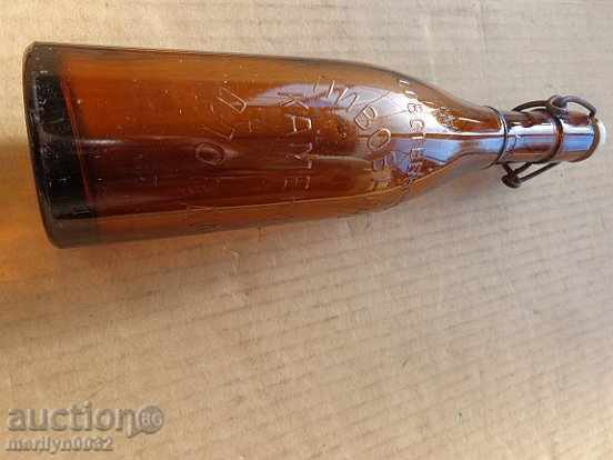 Old Kamenička beer bottle, beer bottle, cork 0.4 ML 1930s - 6 Old Kamenička beer bottle, beer bottle, cork 0.4 ML 1930s - 6