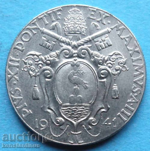Vatican 1 Lira 1941 Foarte rar cu preț € 22.50 | 44.01 BGN