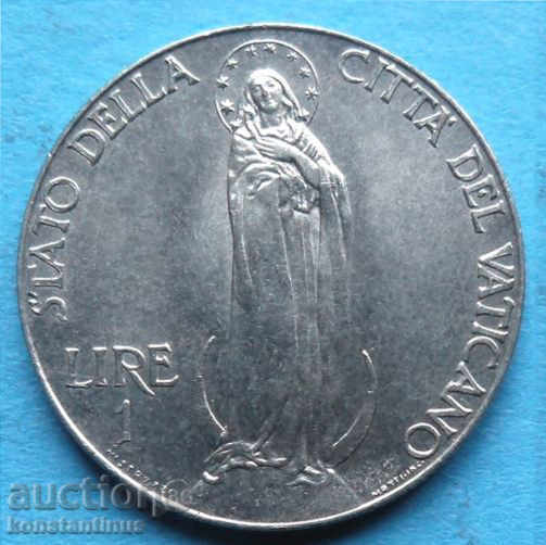 Vatican 1 Lira 1941 Very Rare