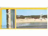 Carte poștală Bulgaria Primorsko MM Center - plaja *