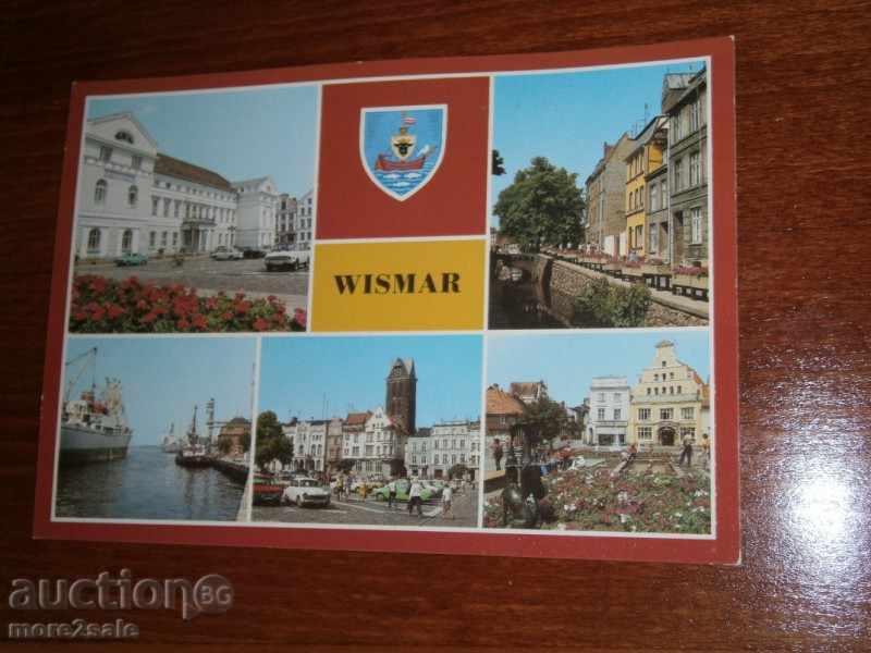 carte rathaus - WISMAR - Wismar - GERMANIA 1985