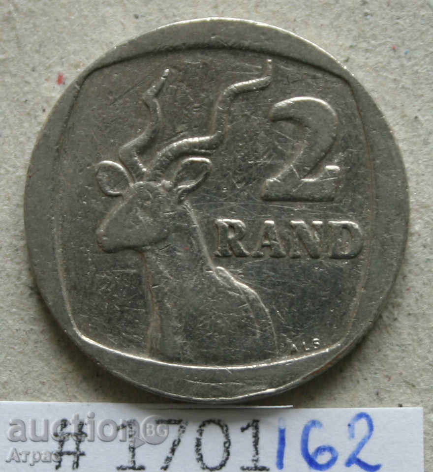 2 Rand 1990 Africa de Sud