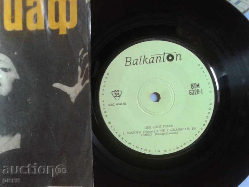 BTM 6328 Sing Edith Piaf with price 10.00 BGN | € 5.11 BTM 6328 Sing Edith Piaf with price 10.00 BGN | € 5.11