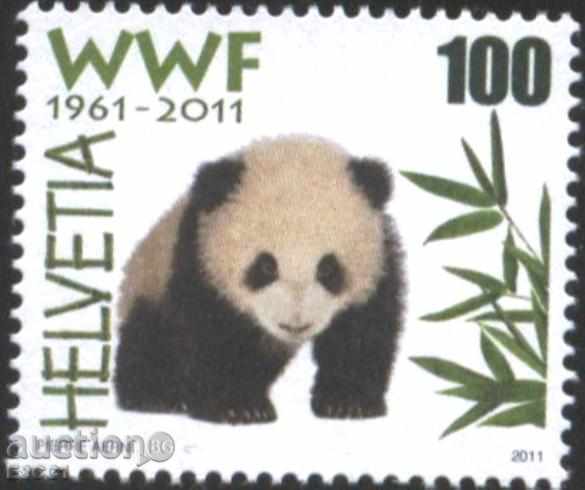 Καθαρό σήμα WWF Panda 2011 από την Ελβετία.