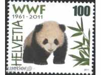 Чиста марка WWF Панда 2011 от Швейцария.