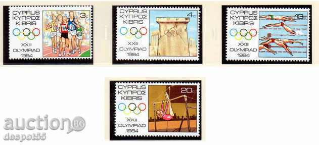 1984. Cipru. Jocurile Olimpice, Los Angeles.