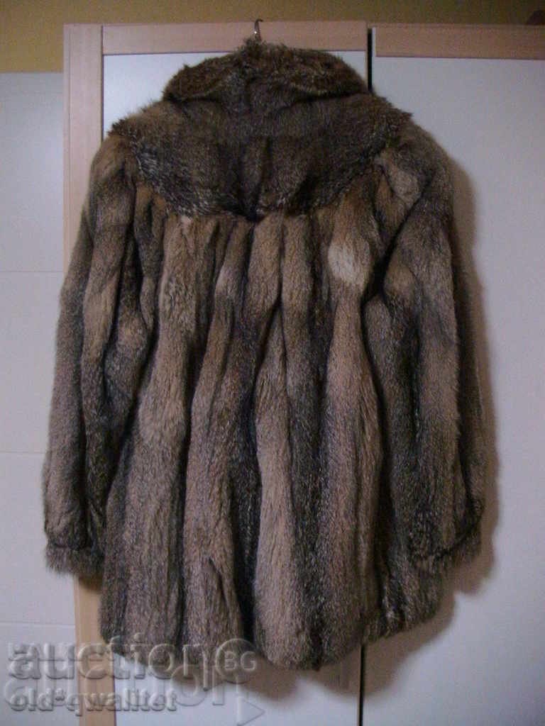 Delivery of ARISTOCRATIC FOX LEATHER COAT, STYLE Delivery of ARISTOCRATIC FOX LEATHER COAT, STYLE