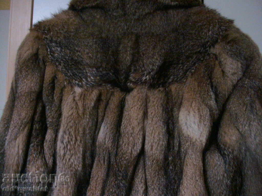 ARISTOCRATIC FOX LEATHER COAT, STYLE - 5 ARISTOCRATIC FOX LEATHER COAT, STYLE - 5