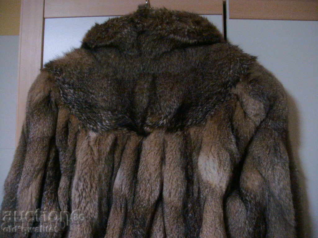 ARISTOCRATIC FOX LEATHER COAT, STYLE - 6 ARISTOCRATIC FOX LEATHER COAT, STYLE - 6