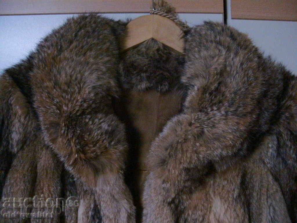 ARISTOCRATIC FOX LEATHER COAT, STYLE - 7 ARISTOCRATIC FOX LEATHER COAT, STYLE - 7