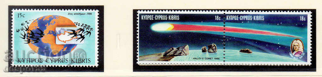 1986. Cyprus. Anniversaries of different events.