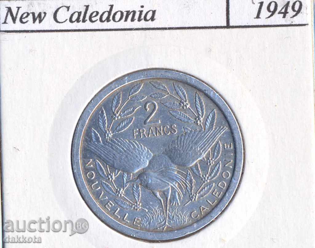 New Caledonia 2 francs 1949