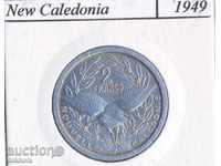 Noua Caledonie 2 franci în 1949