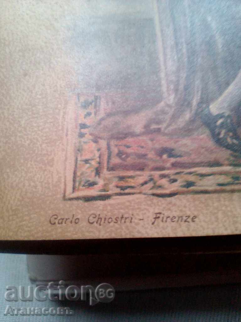 Delivery of Lithography calendar 1901 artist Carlo Chiostri calendar Delivery of Lithography calendar 1901 artist Carlo Chiostri calendar