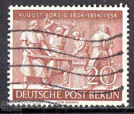 1954 στο Βερολίνο. Αύγουστος Borsig, ένας Γερμανός επιχειρηματίας.