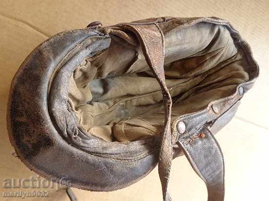 Piele motocicleta casca pălărie casca de motociclete 40-60 de ani - 7