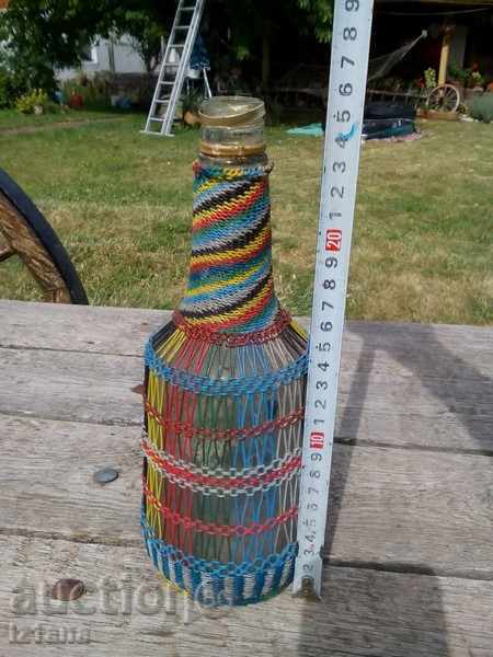 An old knit bottle, a bottle with price 10.00 BGN | € 5.11