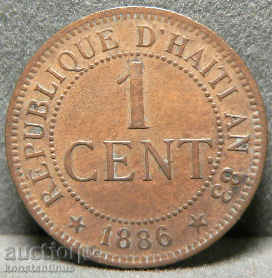 Haiti 1 Cent 1886 Rare cu preț € 17.90 | 35.01 BGN