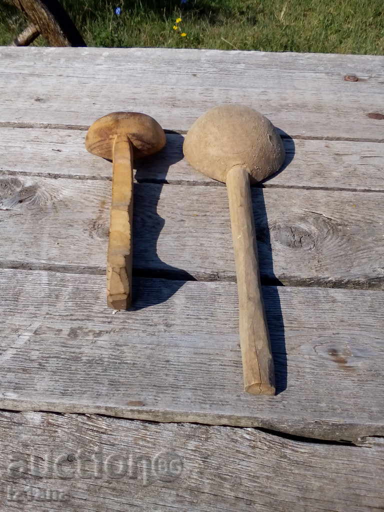 An old wooden spoon, spoons - 5 An old wooden spoon, spoons - 5