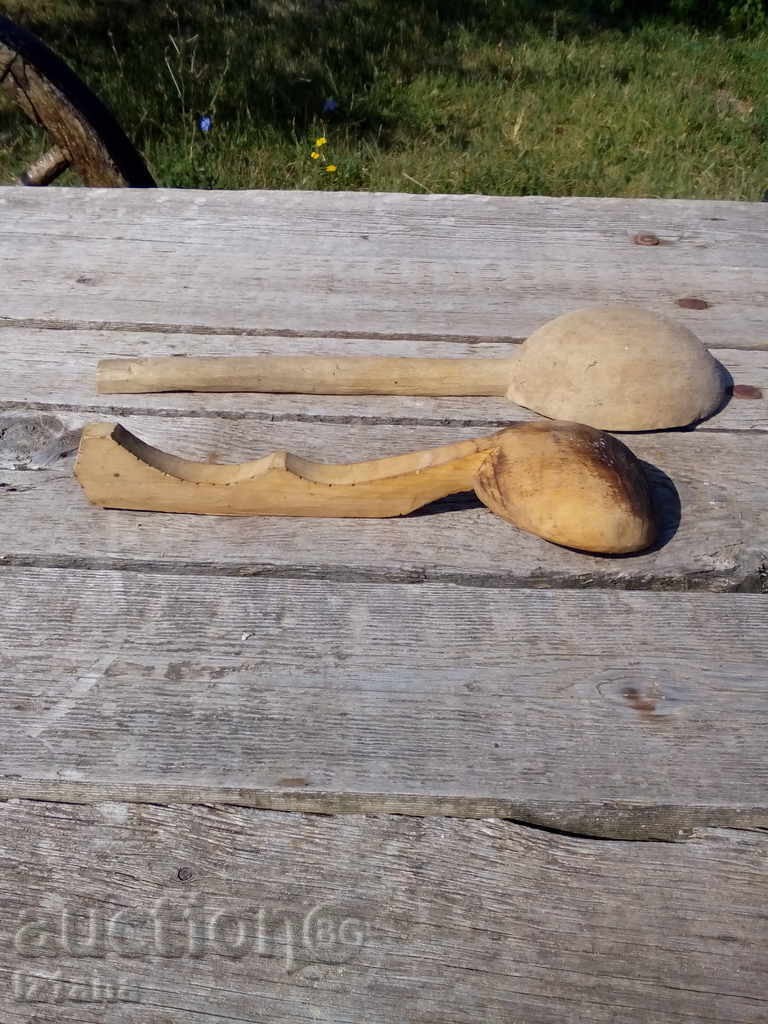 An old wooden spoon, spoons - 7 An old wooden spoon, spoons - 7