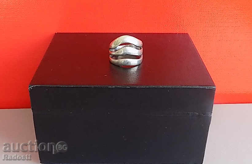 Femeile lucrate manual Inel de argint. pentru femei - 6 Femeile lucrate manual Inel de argint. pentru femei - 6